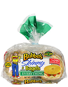 Bubbas Everything Skinny Bagels