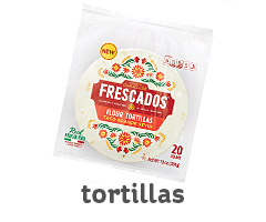 frescados and mayas tortillas
