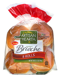 Artisan Hearth Gourmet Brioche Rolls