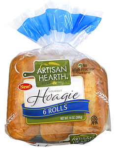 Artisan Hearth Gourmet Hoagie Rolls