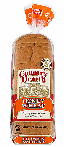 country hearth 100 percent whole wheat bread