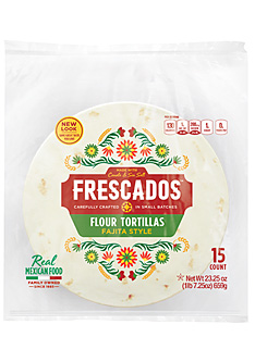 Frescados 7 Inch Fajita Style Tortillas