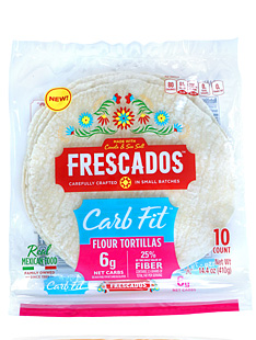 frescados carb fit flour tortilla