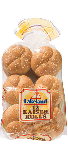 lakeland kaiser sesame rolls