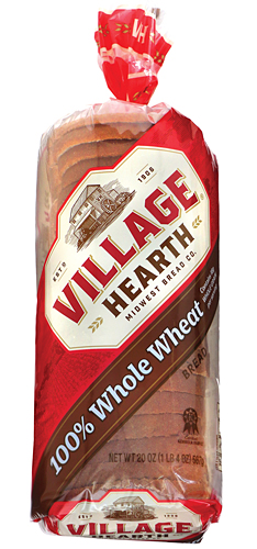 village hearth 100% whole wheat bread