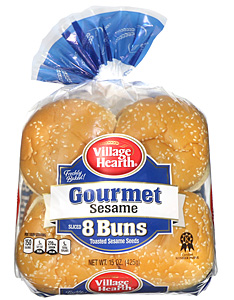 village hearth classic gourmet hamburger buns