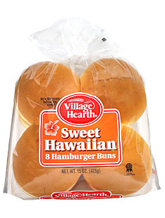 village hearth hawaiian hamburger buns