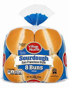 village hearth sourdough buns