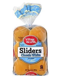 village hearth White slider buns