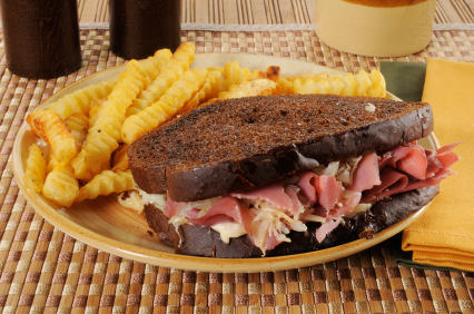 baked rueben sandwich filling